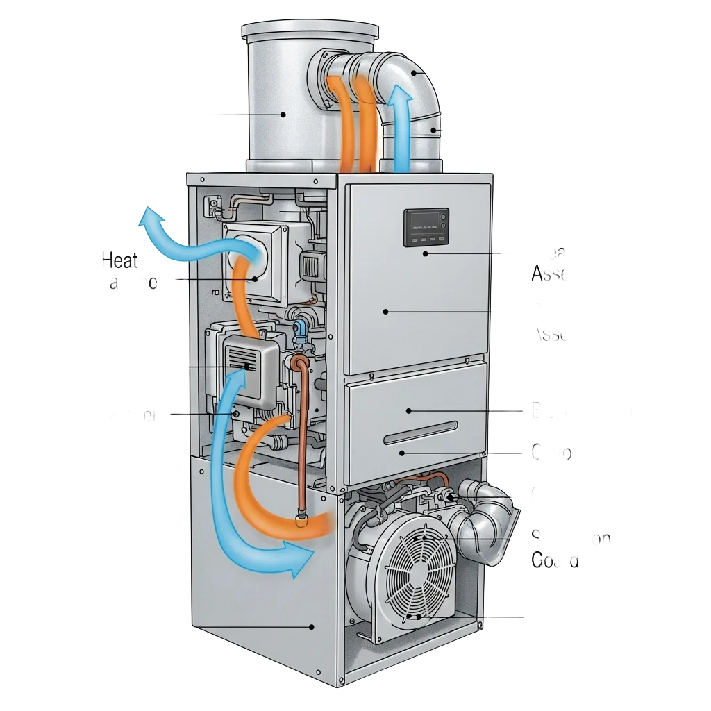 Gas Furnace Only (No AC)